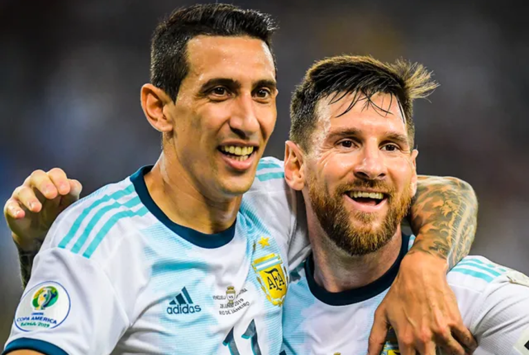 Messi e Di María nas Olimpíadas de Paris