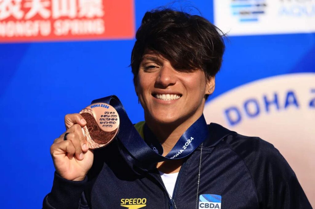 Ana Marcela garante a medalha de bronze