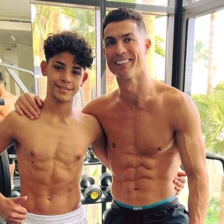 Cristiano Ronaldo: Uma Imagem de Determinação e Solidariedade