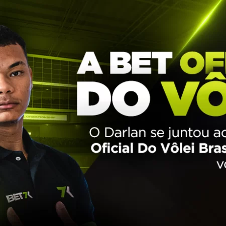 Darlan, Luminar do Voleibol do Brasil, é o Recente Representante da Bet7k Apostas Esportivas