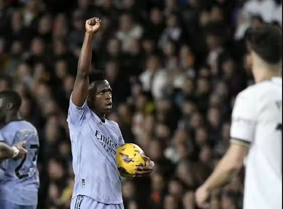 Vinicius Junior no Mestalla