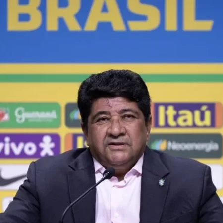 Presidente da CBF comenta acusações contra Lucas Paquetá