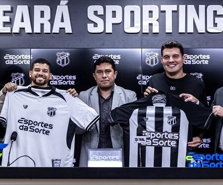 Ceará anuncia Esportes da Sorte como patrocinador central