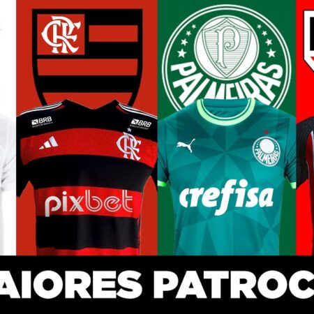 Brasil Lidera em Patrocínios de Apostas em Clubes de Futebol