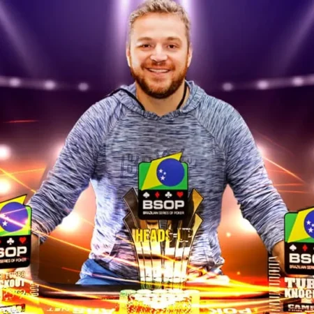 Rodrigo Garrido embaixador da Pay4Fun no WSOP 2024