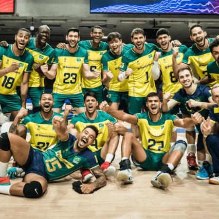 Vôlei Masculino Brasileiro nas Olimpíadas de Paris 2024