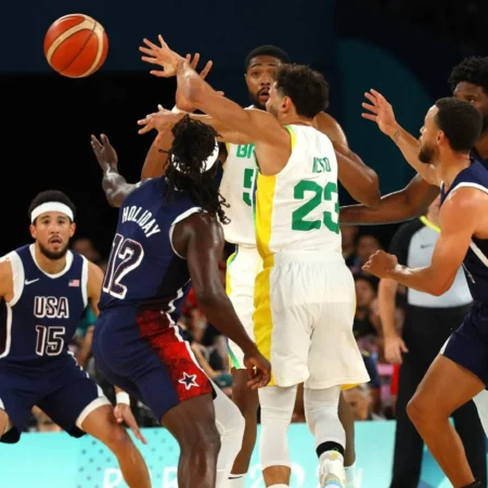 Brasil É Eliminado pelos EUA no Basquete Masculino em Paris 2024