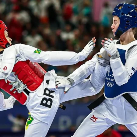 Olimpíadas 2024: Maria Clara Pacheco Brilha e Avança às Quartas de Final no Taekwondo