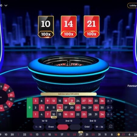 Novo Mega Roulette da Pragmatic Play traz experiência personalizada