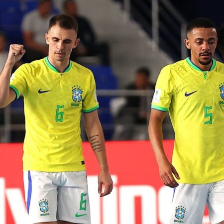 Brasil Goleia a Tailândia na Copa do Mundo de Futsal