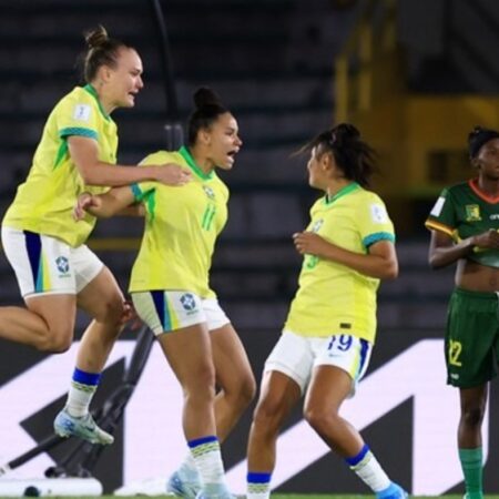 Mundial Sub-20 Feminino: Brasil vence Camarões e Avança às Quartas