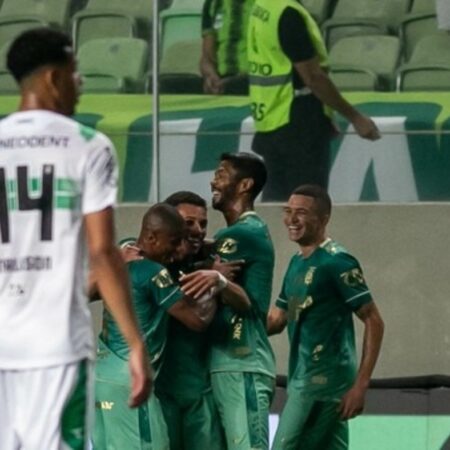 América-MG vence o Coritiba e se aproxima do G4 da Série B