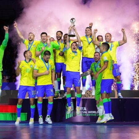 Brasil conquista o hexa na Copa do Mundo de Futsal